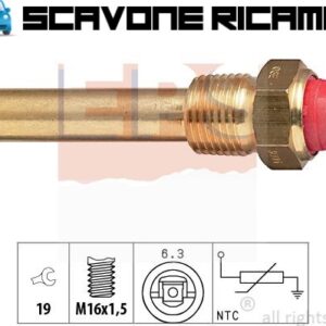 SENSORE - BULBO TEMPERATURA OLIO AUTOBIANCHI A112 Abarth - FIAT RITMO 105